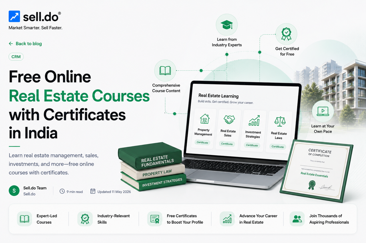 Free Online Real Estate Courses with Certificates in India