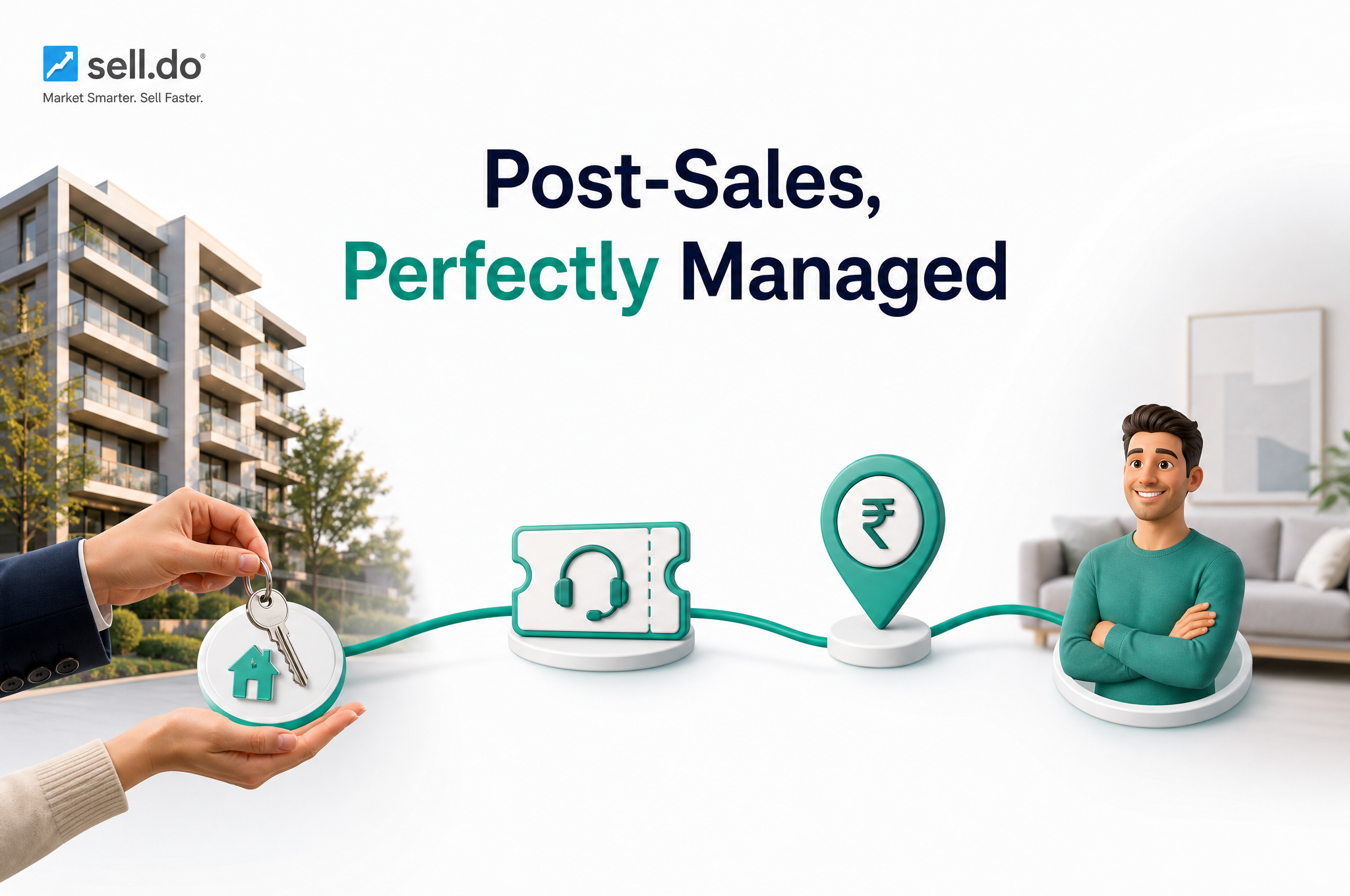 The Role of Post Sales and CRM in the Real Estate Business  
