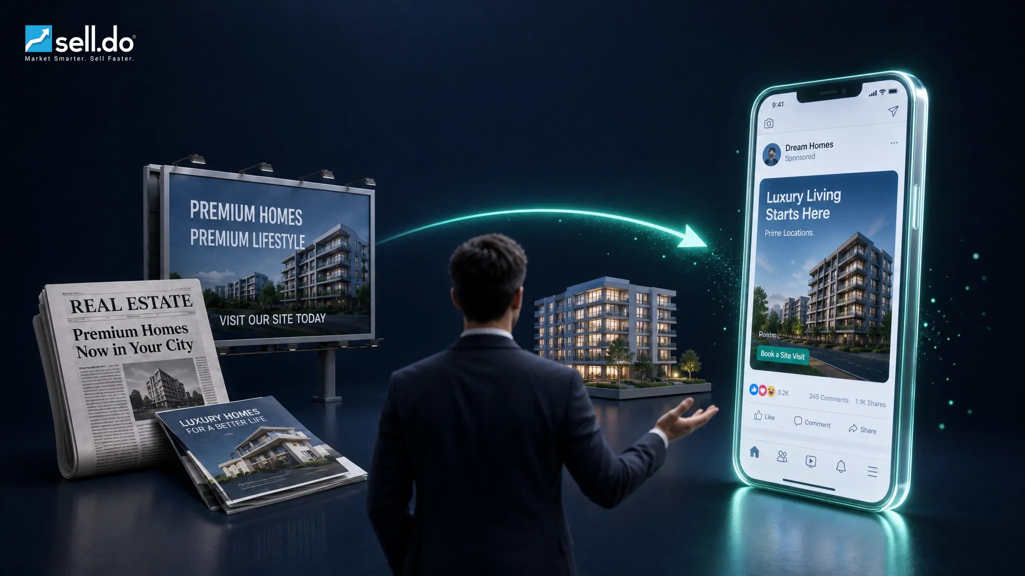 How Digital Marketing Compares With Traditional Marketing In Real Estate?	