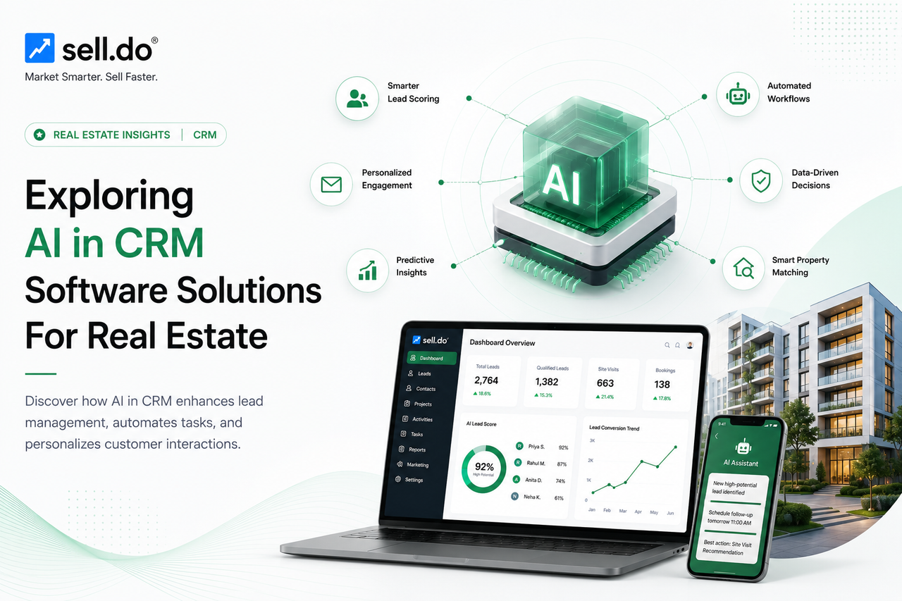 Exploring AI in CRM Software Solutions For Real Estate