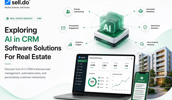 Exploring AI in CRM Software Solutions For Real Estate