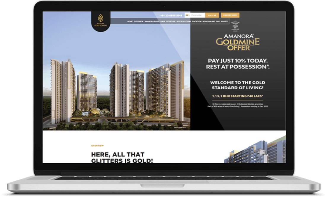 Amanora Gold Towers Case Study