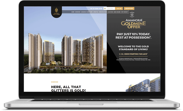 Amanora Gold Towers Case Study