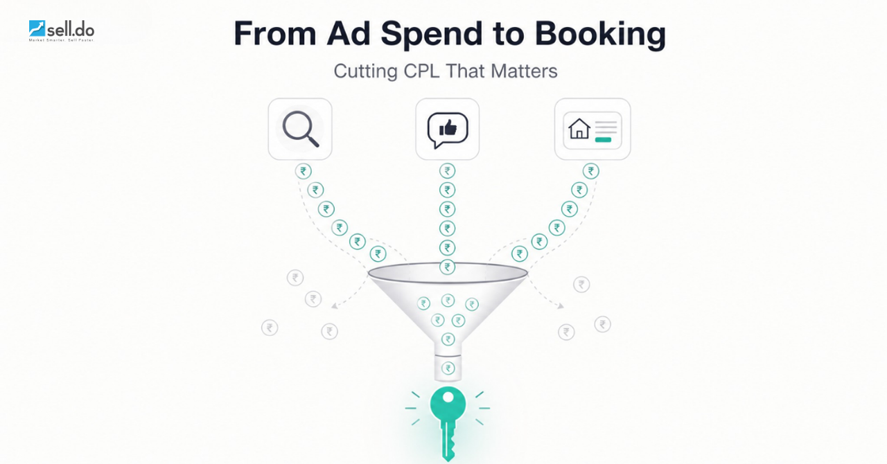 Paid Lead Gen for Indian Real Estate (2026): Cutting CPL Across Google & Meta