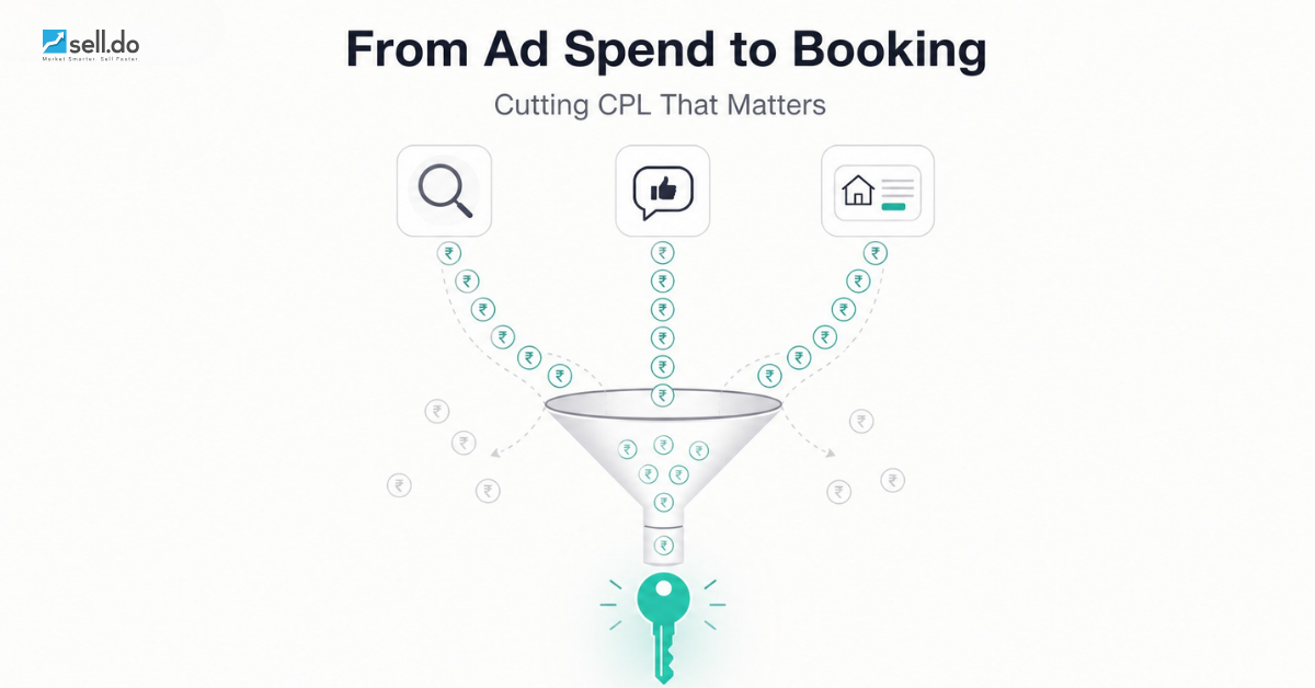 Paid Lead Gen for Indian Real Estate (2026): Cutting CPL Across Google & Meta