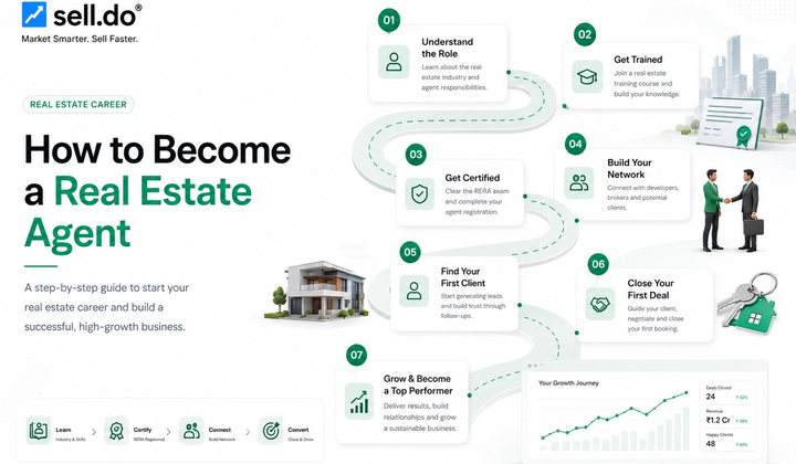 How to Become a Real Estate Agent in India: 2026 Guide