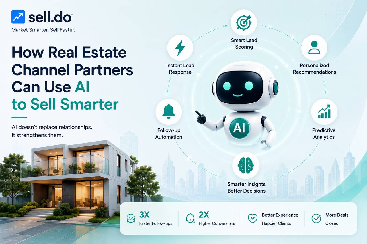 How Real Estate Channel Partners Can Use AI to Sell Smarter