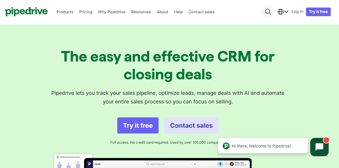 Pipedrive-CRM