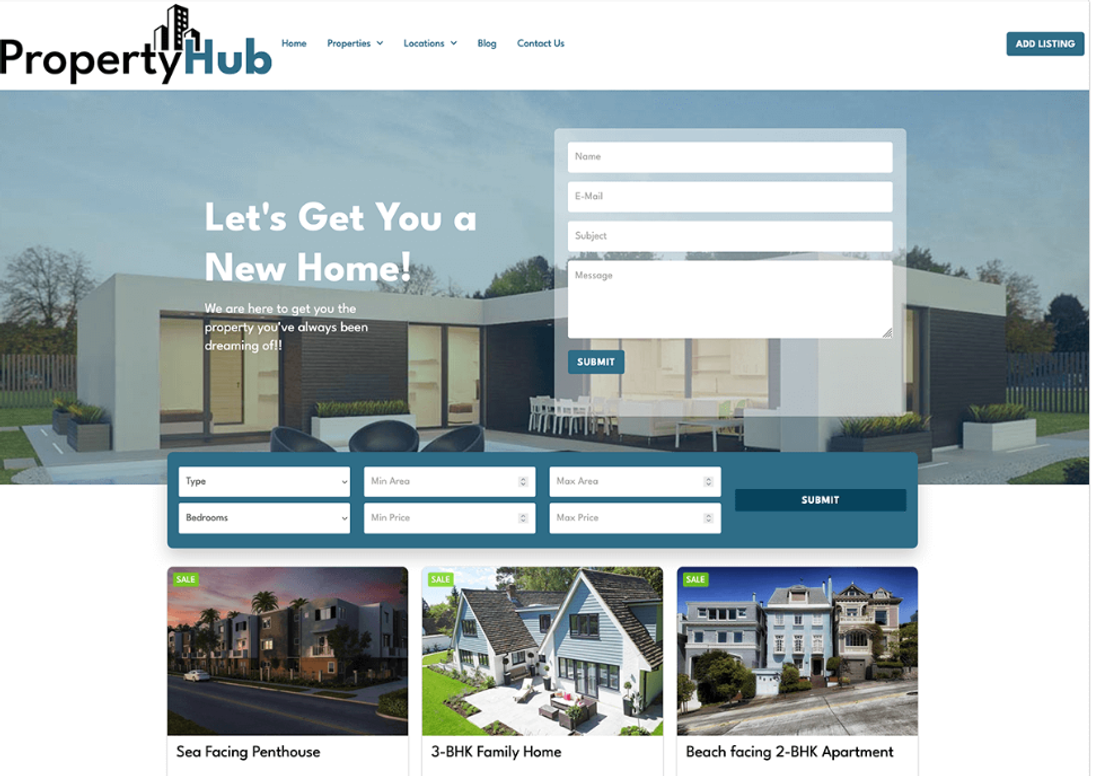 Property-Hub-Modern-and-Interactive