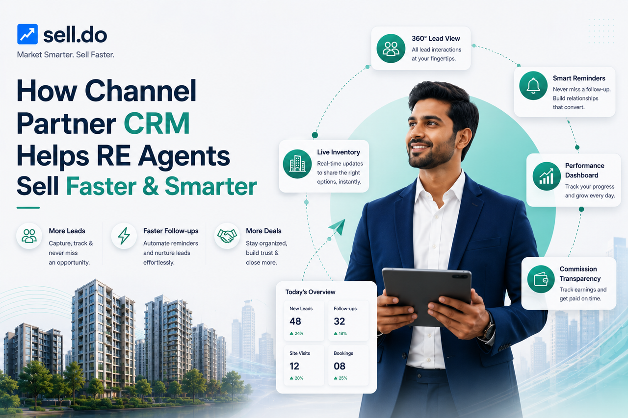 How Channel Partner CRM Helps RE Agents Sell Faster & Smarter