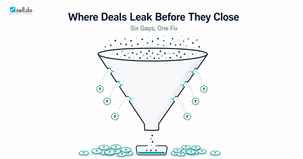 Real Estate Lead Leakage: Where Brokers Lose Deals — and How to Plug Every Gap (2026)