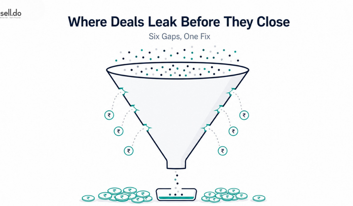 Real Estate Lead Leakage: Where Brokers Lose Deals — and How to Plug Every Gap (2026)