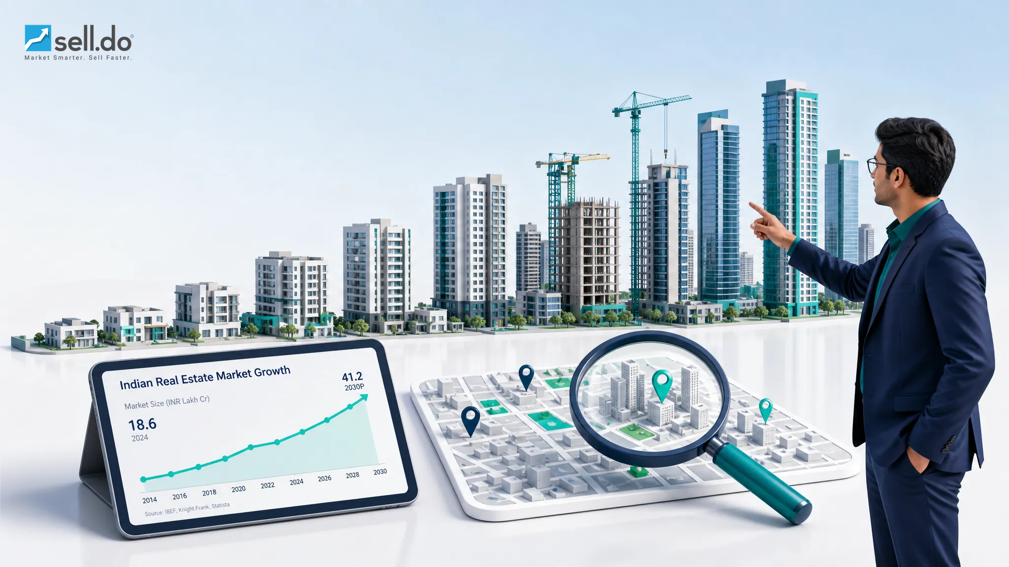 Real Estate in India: The Present and Future Predictions.