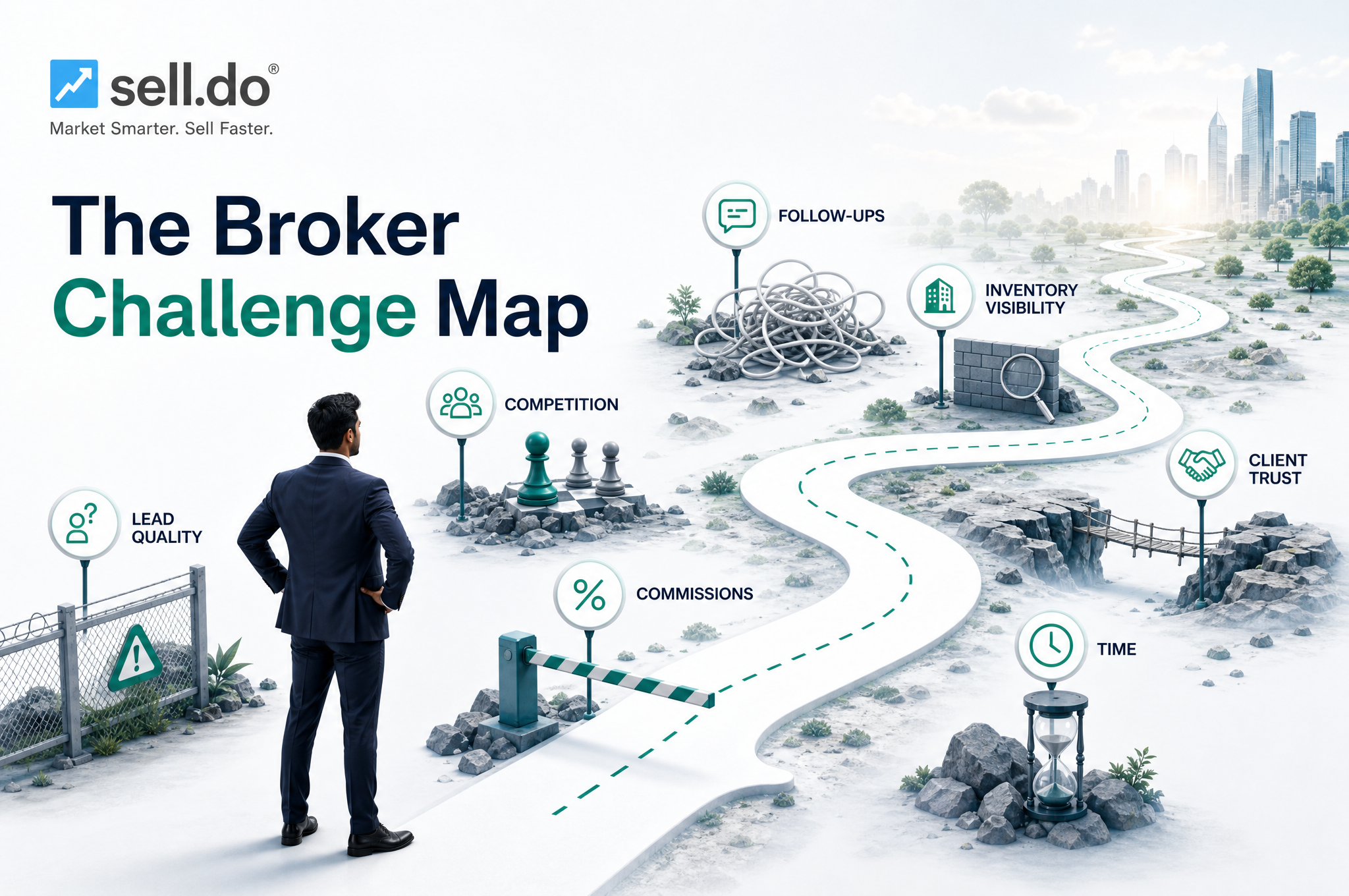 5 Challenges Faced By Real Estate Brokers