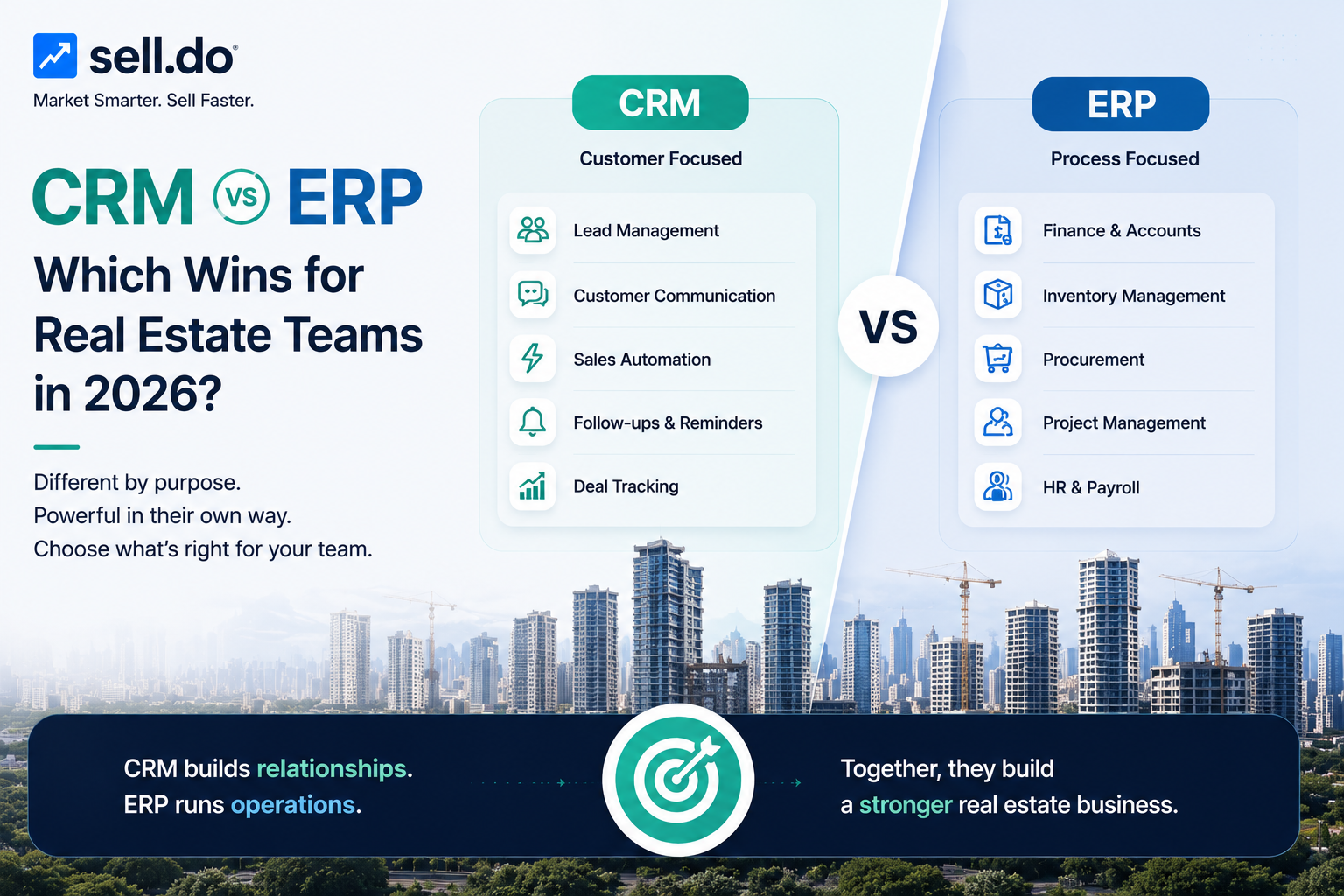 CRM vs ERP – Which Wins for Real Estate Teams in 2026?