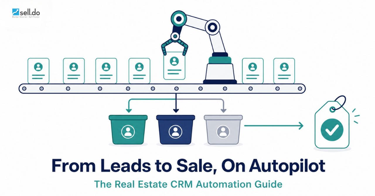 Leads to Sale: A Guide of Real Estate CRM And Automation 