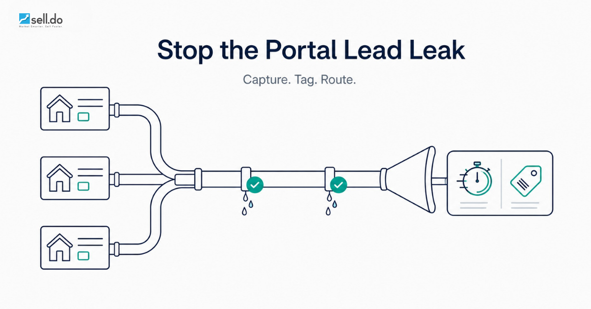 99acres, MagicBricks & Housing Leads: How to Capture, Tag and Route Portal Leads Without Leakage (2026)
