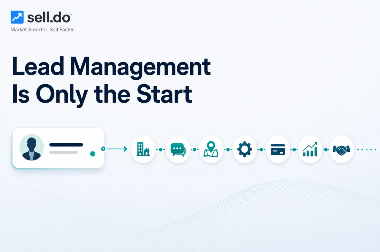 Is Lead Management Enough For Real Estate Sales? It’s Time To #ThinkBeyondCRM