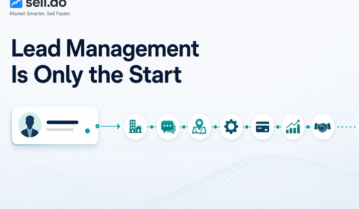 Is Lead Management Enough For Real Estate Sales? It’s Time To #ThinkBeyondCRM