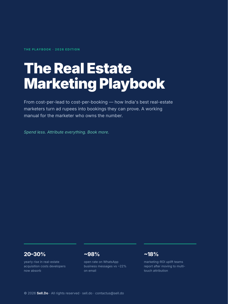 The Real Estate Marketing Playbook