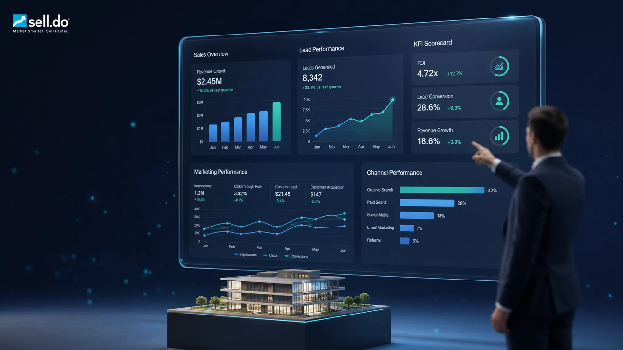 Sales & Marketing Performance Reports: Success metrics for your Real Estate business