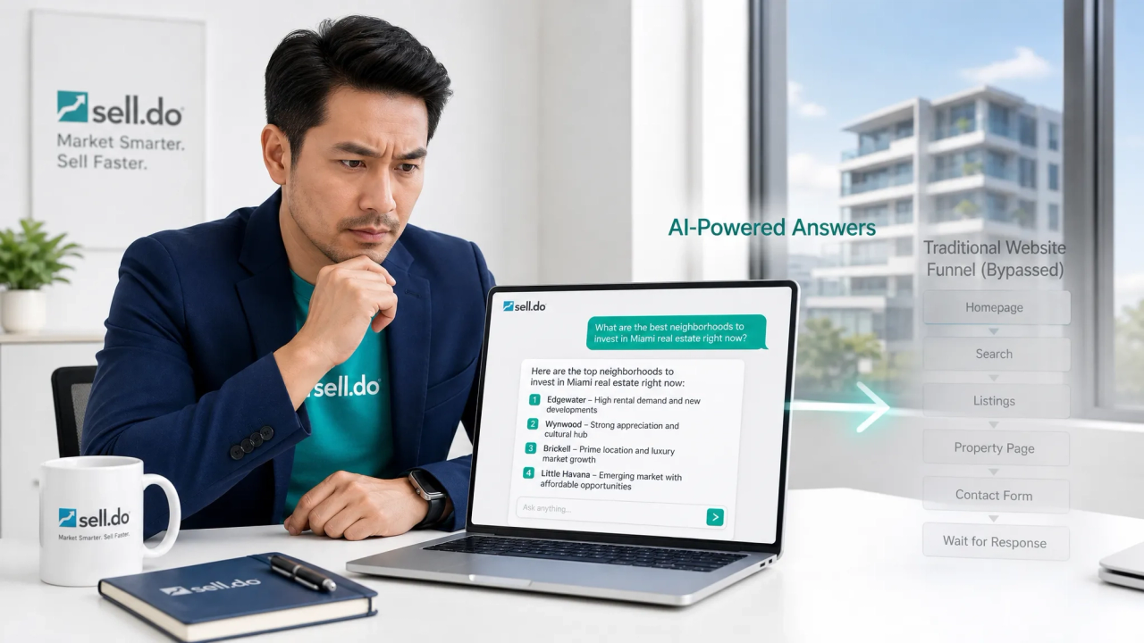 AI Search Is Quietly Killing the Real Estate Lead Funnel — What Marketers Must Do in 2026