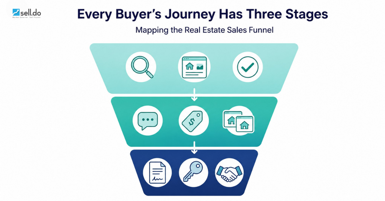 What are the Stages of the Real Estate Sales Funnel?  