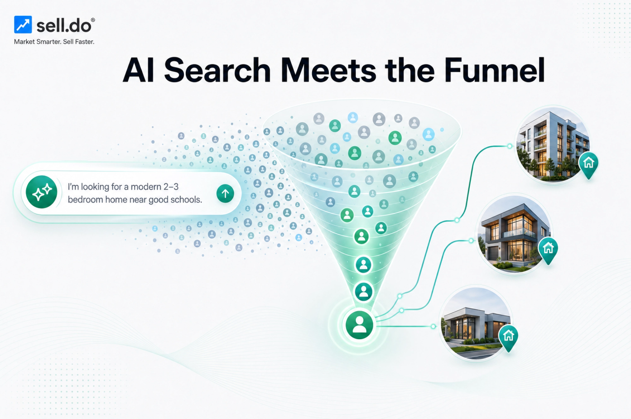 AI Search Is Quietly Killing the Real Estate Lead Funnel — What Marketers Must Do in 2026