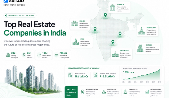 Top 10 Real Estate Companies in India 2026