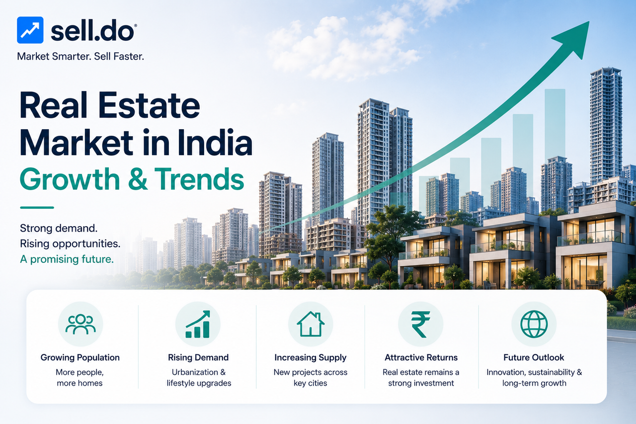 Real Estate Market in India: Growth & Trends 2025