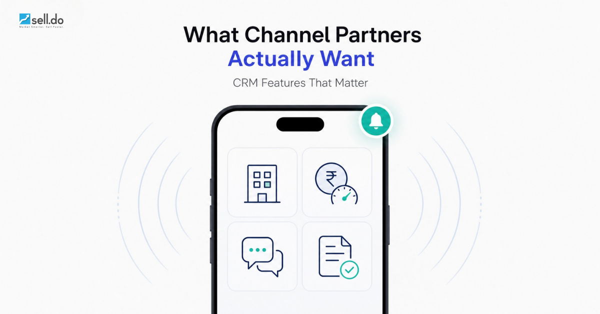 Top CRM Features - Channel Partner in Real Estate Wants