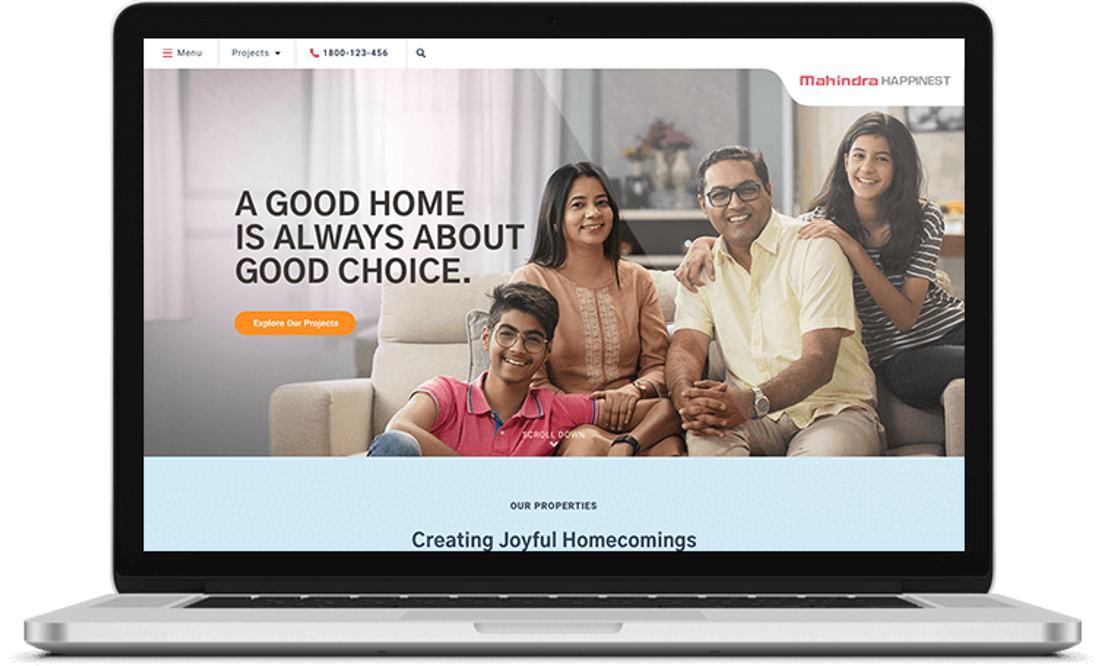 Mahindra Happinest Case Study