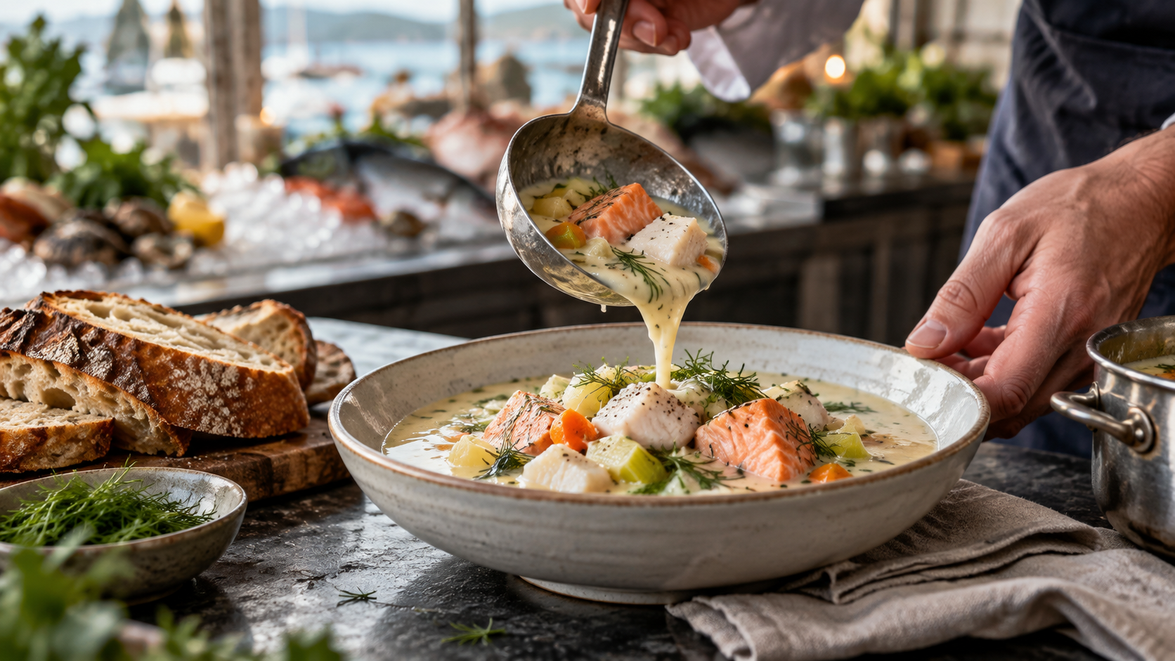 Fiskesuppe i Oslo – varm sjømat til kalde høstdager