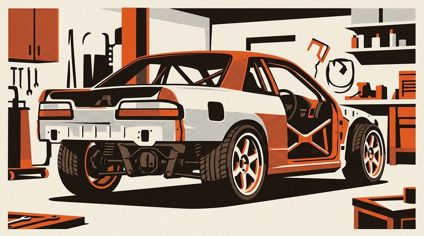 The $15,000 cheap race car build, Episode 5.