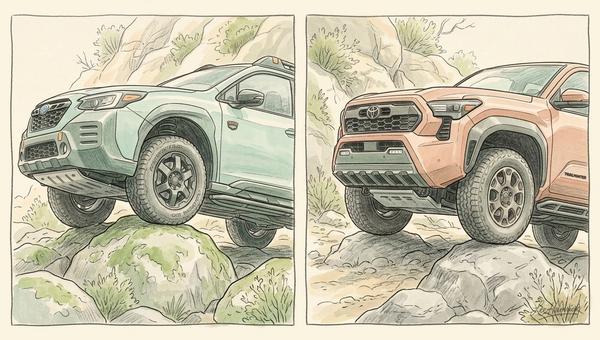 Modified 2026 Subaru Outback Wilderness vs. Stock 2026 Toyota 4Runner Trailhunter: Real Dirt Test