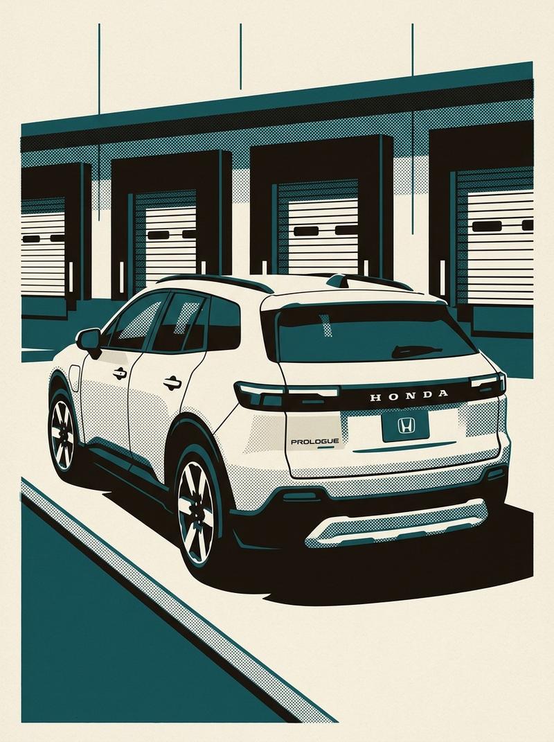 2025 Honda Prologue mid-size SUV.