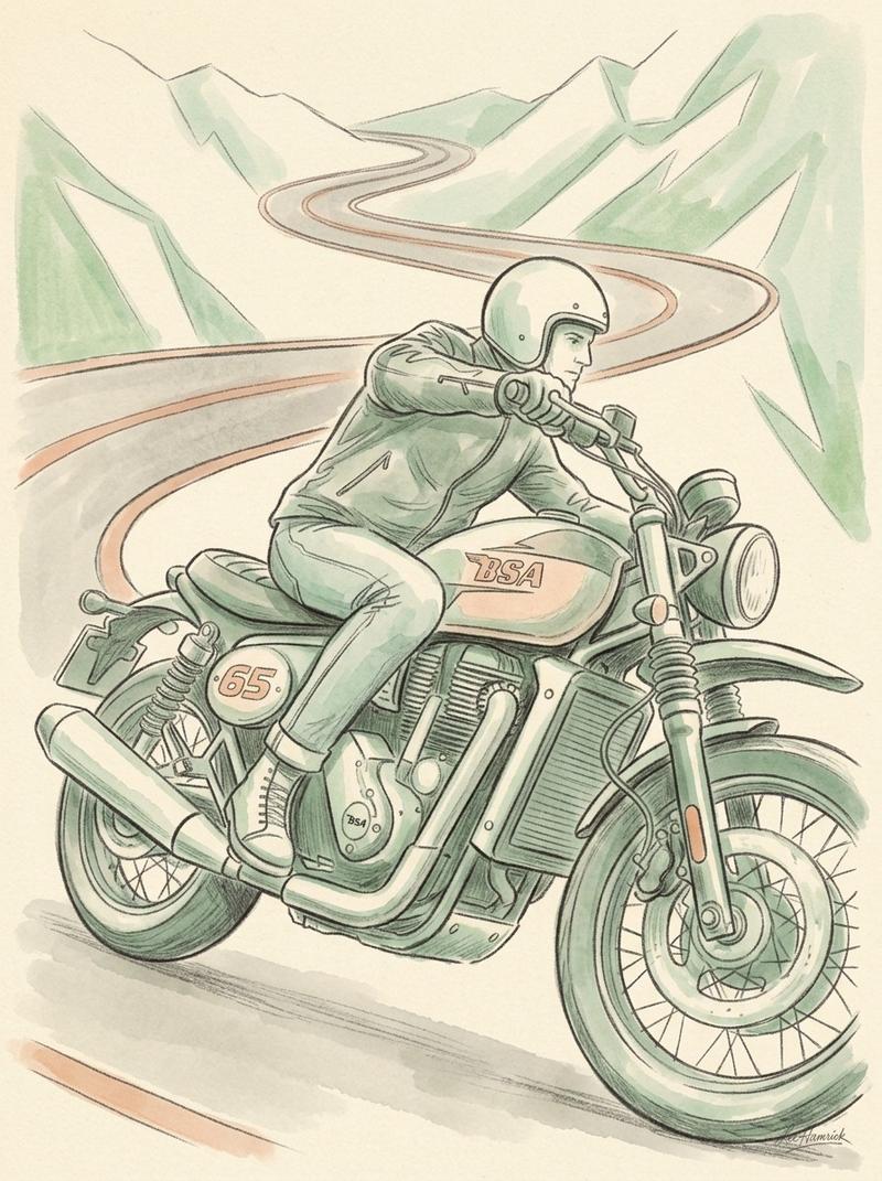 BSA Scrambler 650: All the Attitude, Half the Apology