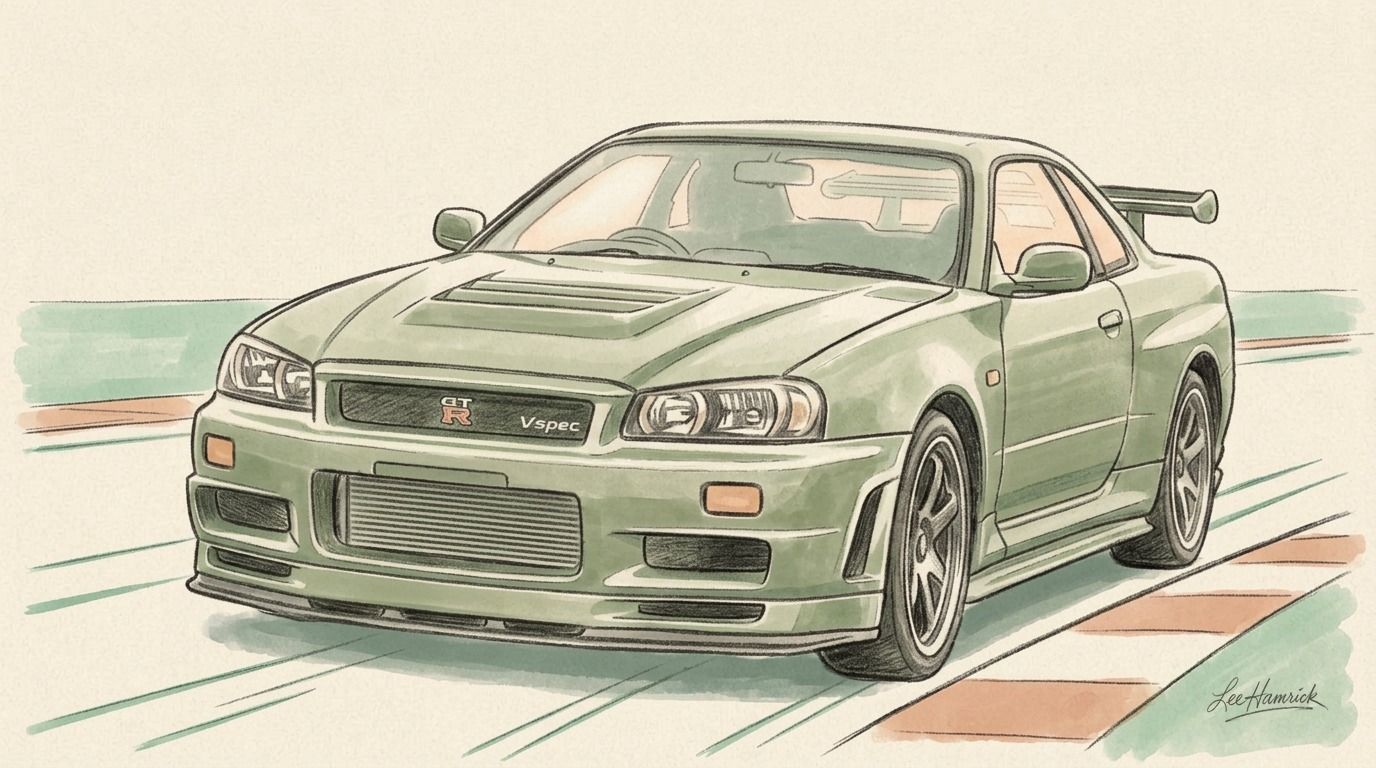 How to Build a Legendary Nissan Skyline GT-R R34