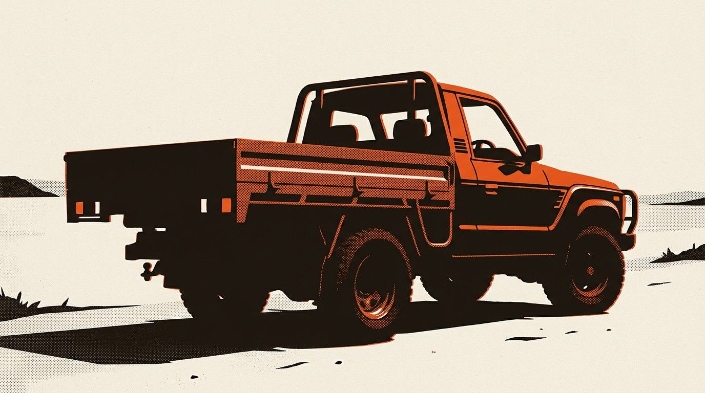 Shauno's OG Dirty 30 Toyota Land Cruiser 60 Series ute build.