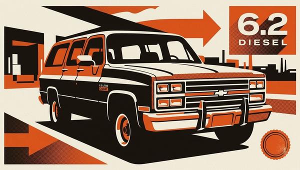 The 1987 Chevrolet Suburban 6.2 Diesel: When a Family Hauler Could Actually Work