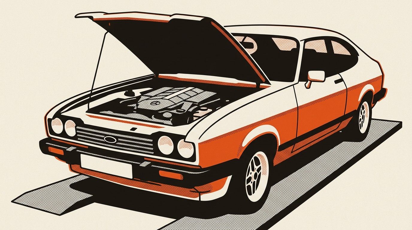 I Put a Mercedes V8 in My Ford Capri and It Only Took 40 Videos to Figure Out Why That Was a Great Idea