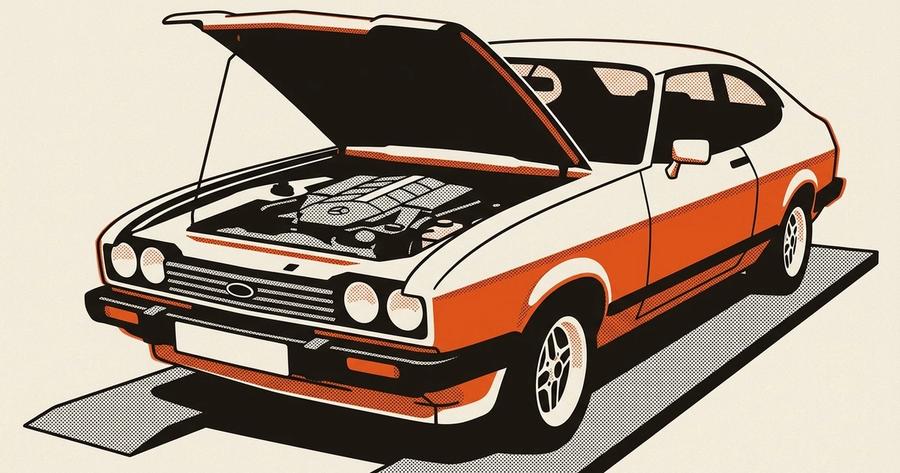 I Put a Mercedes V8 in My Ford Capri and It Only Took 40 Videos to Figure Out Why That Was a Great Idea