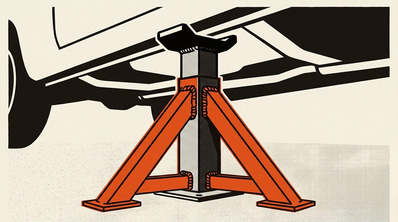 Why You Should Weld Your Own Jack Stands From Scrap Steel
