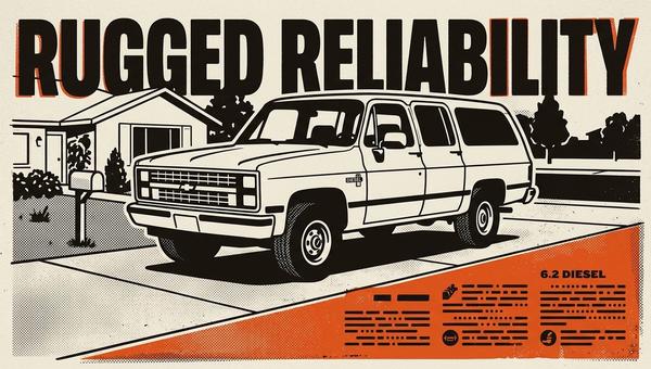 The 1987 Chevrolet Suburban 6.2 Diesel: When Cheap Fuel Made Slow Profitable