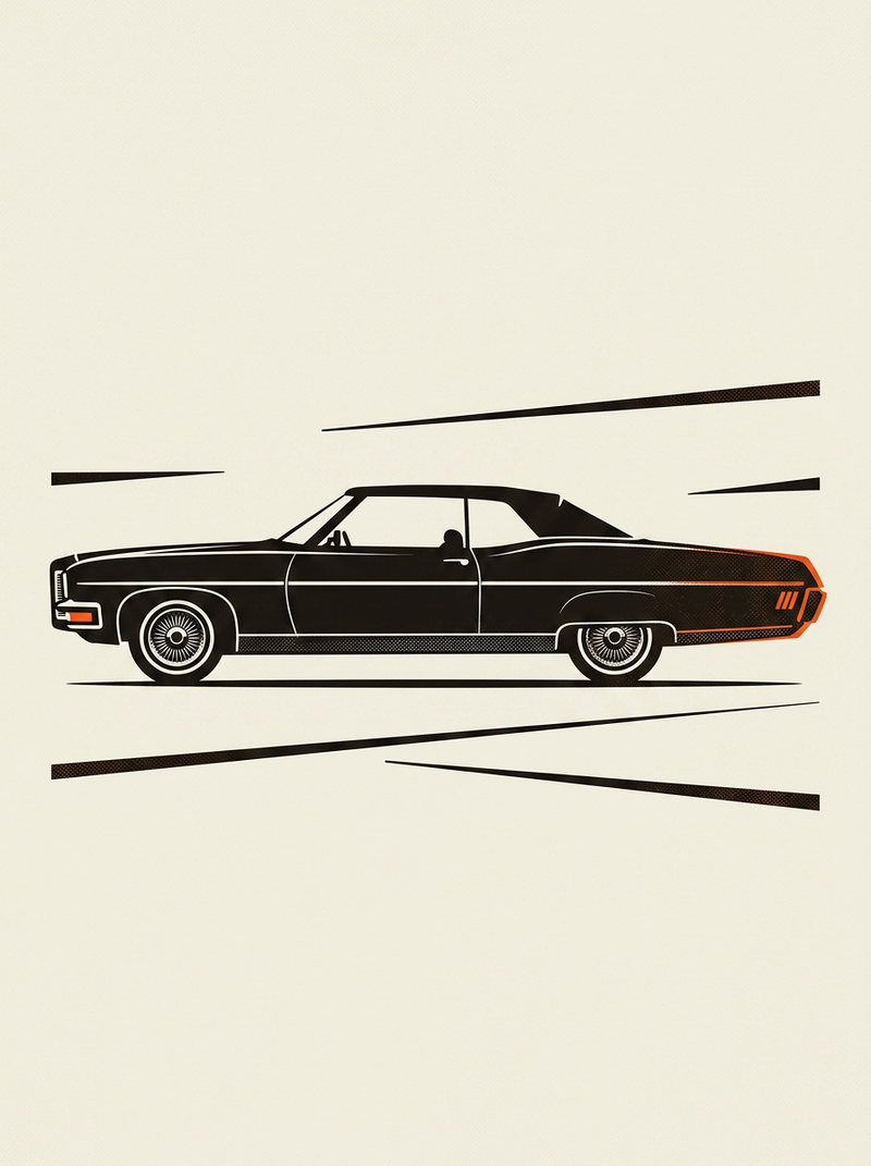 The 1970 Pontiac Bonneville: When Pontiac Decided Subtle Was for Cowards