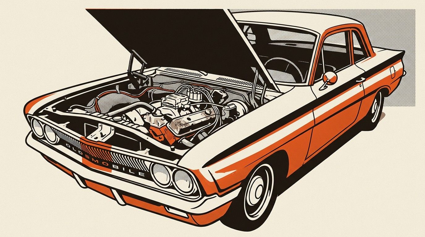 Oldsmobile F-85 V8 swap project build.