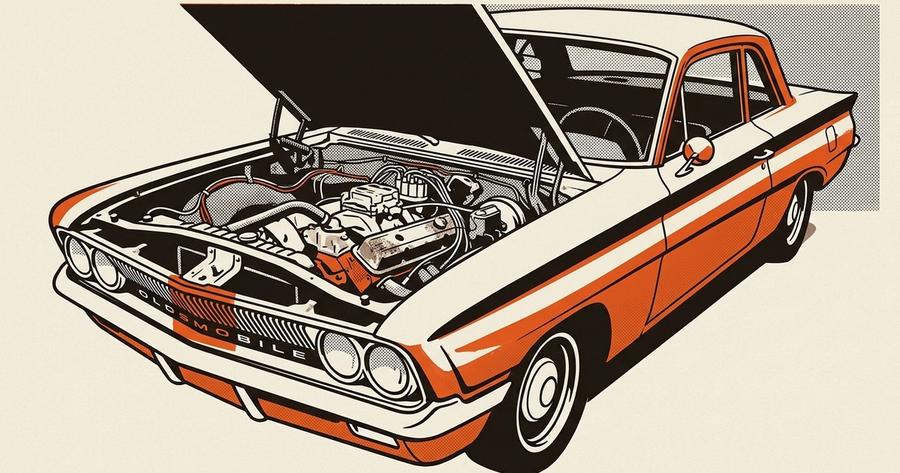 Oldsmobile F-85 V8 swap project build.