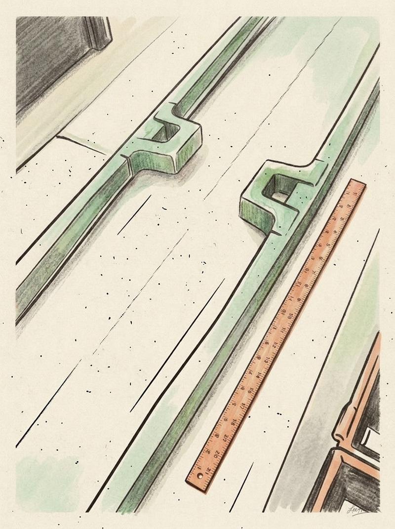 Z'd frame rails from the Gumby 1929 Ford Model A hot rod build.