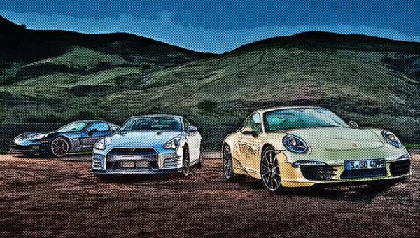 Battle of the Titans: Chevrolet Corvette vs. Porsche 911 vs. Nissan GT-R