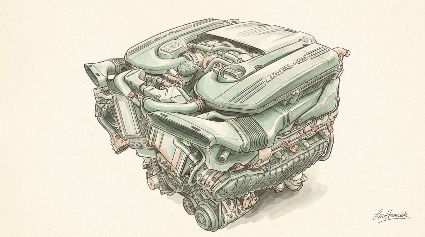 Technical Achievements of the Mercedes M177 Biturbo V8